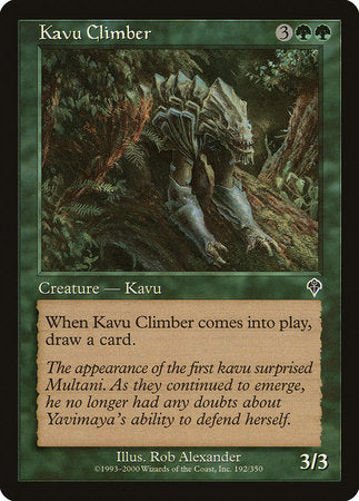 Kavu Climber [Invasion] | Arkham Games and Comics