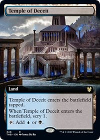 Temple of Deceit (Extended Art) [Theros Beyond Death] | Arkham Games and Comics