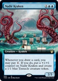 Nadir Kraken (Extended Art) [Theros Beyond Death] | Arkham Games and Comics