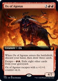 Ox of Agonas (Extended Art) [Theros Beyond Death] | Arkham Games and Comics
