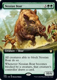 Nessian Boar (Extended Art) [Theros Beyond Death] | Arkham Games and Comics