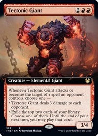 Tectonic Giant (Extended Art) [Theros Beyond Death] | Arkham Games and Comics