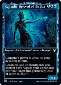 Callaphe, Beloved of the Sea (Showcase) [Theros Beyond Death] | Arkham Games and Comics