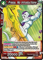 Frieza, No Introductions [BT9-003] | Arkham Games and Comics