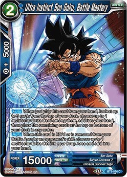 Ultra Instinct Son Goku, Battle Mastery [BT9-026] | Arkham Games and Comics