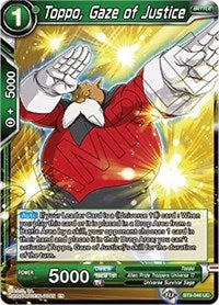 Toppo, Gaze of Justice [BT9-046] | Arkham Games and Comics