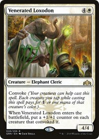 Venerated Loxodon [Promo Pack: Theros Beyond Death] | Arkham Games and Comics