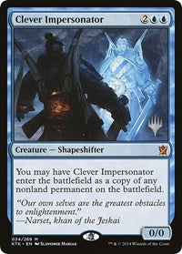 Clever Impersonator [Promo Pack: Theros Beyond Death] | Arkham Games and Comics