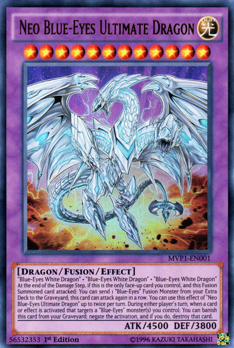 Neo Blue-Eyes Ultimate Dragon [MVP1-EN001] Ultra Rare | Arkham Games and Comics