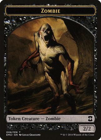 Zombie Token [Eternal Masters Tokens] | Arkham Games and Comics