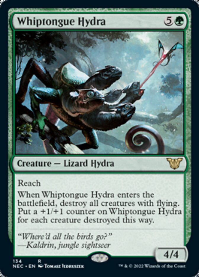Whiptongue Hydra [Kamigawa: Neon Dynasty Commander] | Arkham Games and Comics