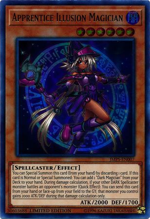 Apprentice Illusion Magician [JMPS-EN007] Ultra Rare | Arkham Games and Comics