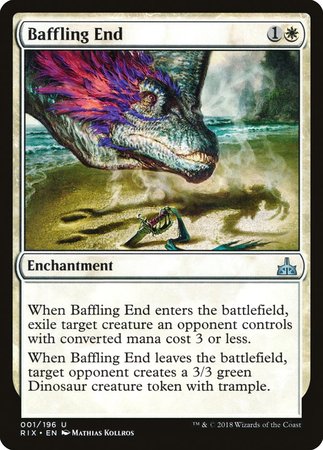 Baffling End [Rivals of Ixalan] | Arkham Games and Comics