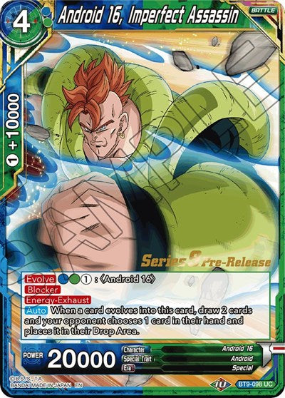 Android 16, Imperfect Assassin (Universal Onslaught) [BT9-098] | Arkham Games and Comics
