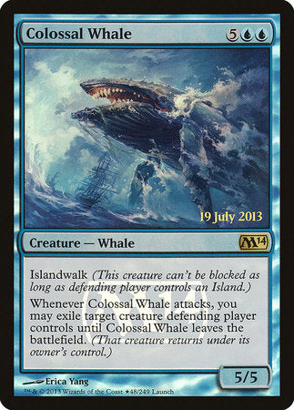 Colossal Whale [Magic 2014 Promos] | Arkham Games and Comics