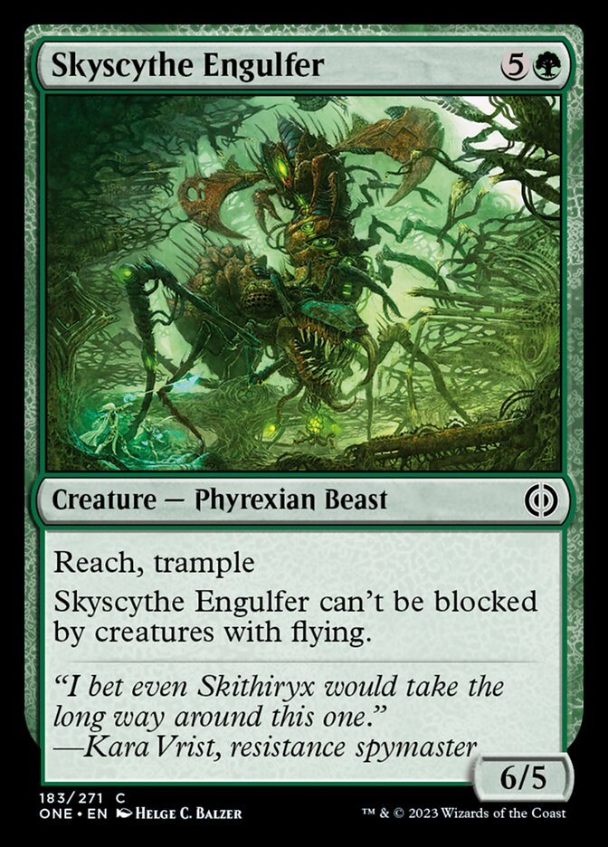 Skyscythe Engulfer [Phyrexia: All Will Be One] | Arkham Games and Comics