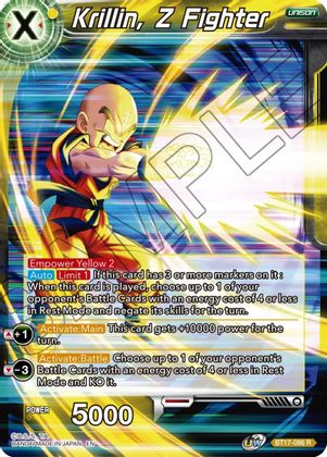 Krillin, Z Fighter (BT17-086) [Ultimate Squad] | Arkham Games and Comics