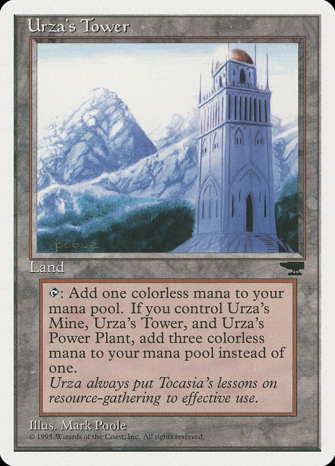 Urza's Tower (Mountains) [Chronicles] | Arkham Games and Comics