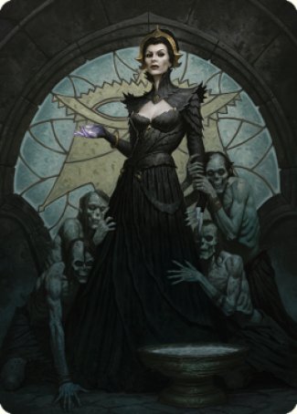 Liliana of the Veil Art Card [Dominaria United Art Series] | Arkham Games and Comics