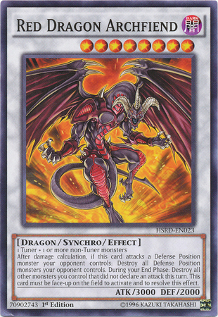 Red Dragon Archfiend [HSRD-EN023] Common | Arkham Games and Comics