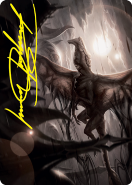 Shadrix Silverquill Art Card (Gold-Stamped Signature) [Strixhaven: School of Mages Art Series] | Arkham Games and Comics