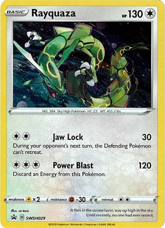 Rayquaza (SWSH029) [Sword & Shield: Black Star Promos] | Arkham Games and Comics