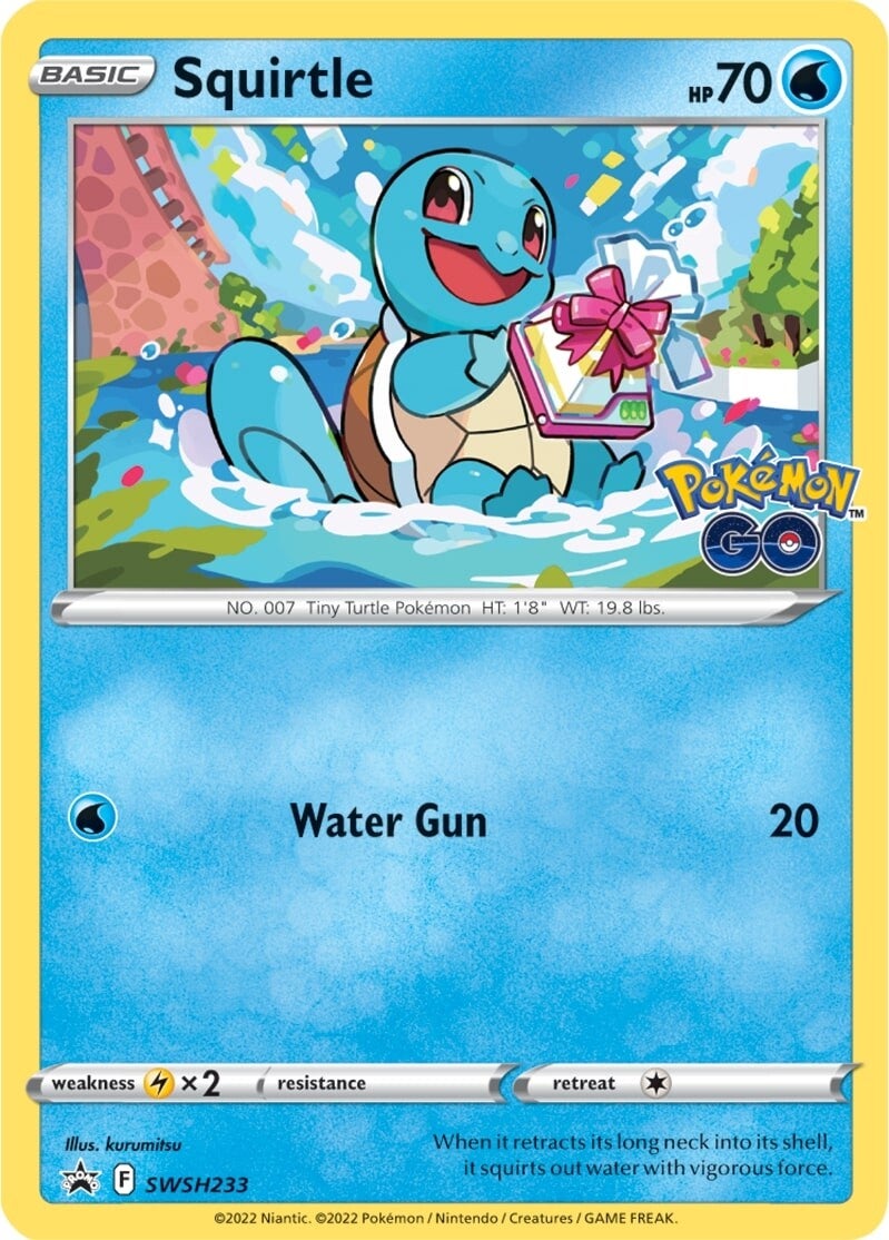 Squirtle (SWSH233) [Sword & Shield: Black Star Promos] | Arkham Games and Comics