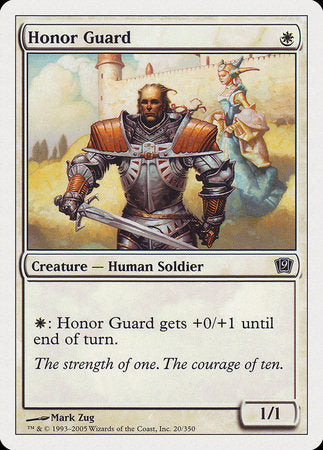 Honor Guard [Ninth Edition] | Arkham Games and Comics