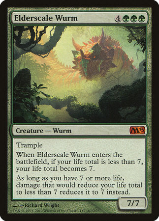 Elderscale Wurm [Magic 2013] | Arkham Games and Comics