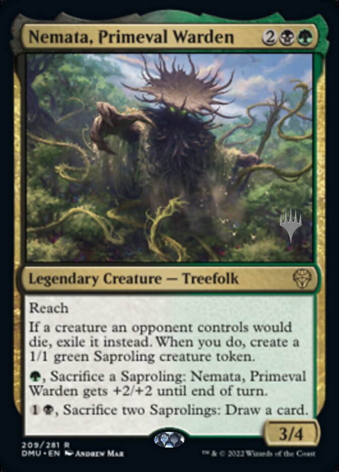 Nemata, Primeval Warden (Promo Pack) [Dominaria United Promos] | Arkham Games and Comics