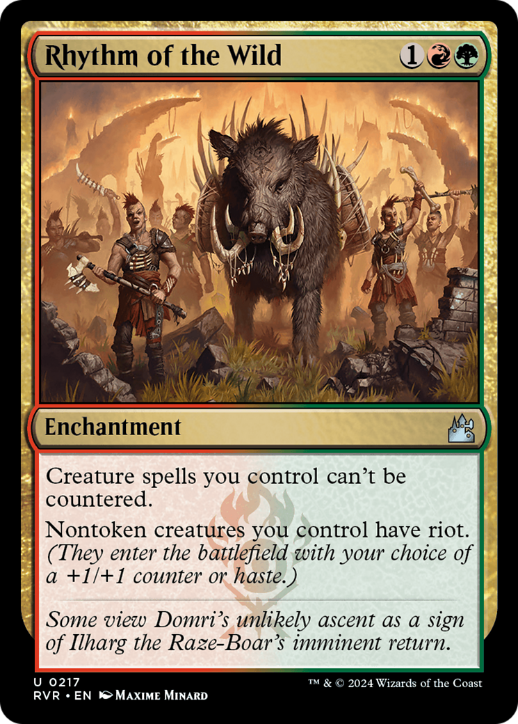 Rhythm of the Wild [Ravnica Remastered] | Arkham Games and Comics