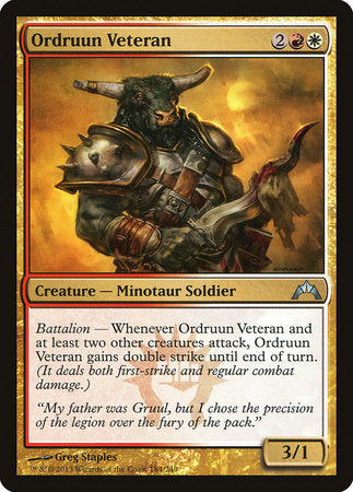 Ordruun Veteran [Gatecrash] | Arkham Games and Comics
