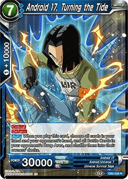 Android 17, Turning the Tide [DB2-036] | Arkham Games and Comics