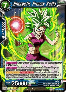 Energetic Frenzy Kefla [DB2-039] | Arkham Games and Comics