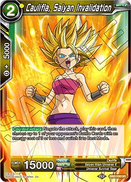 Caulifla, Saiyan Invalidation [DB2-100] | Arkham Games and Comics