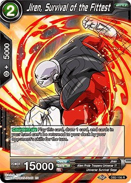 Jiren, Survival of the Fittest [DB2-156] | Arkham Games and Comics