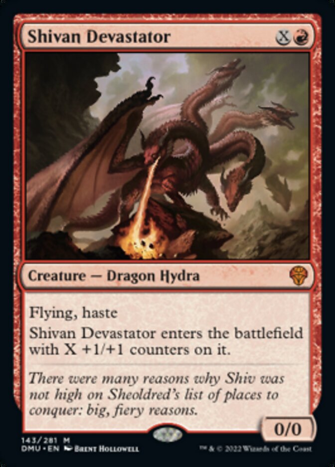 Shivan Devastator [Dominaria United] | Arkham Games and Comics