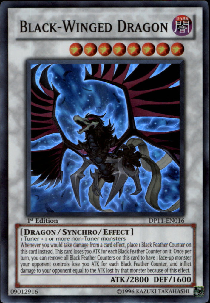 Black-Winged Dragon [DP11-EN016] Super Rare | Arkham Games and Comics