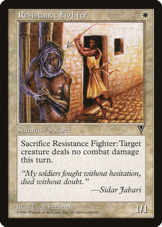 Resistance Fighter [Visions] | Arkham Games and Comics