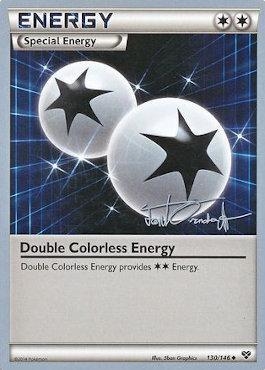 Double Colorless Energy (130/146) (Trevgor - Trent Orndorff) [World Championships 2014] | Arkham Games and Comics