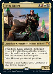 Jirina Kudro (Commander 2020) [Oversize Cards] | Arkham Games and Comics