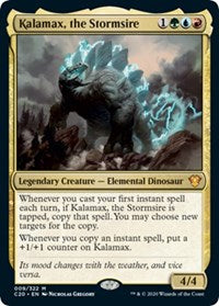 Kalamax, the Stormsire (Commander 2020) [Oversize Cards] | Arkham Games and Comics