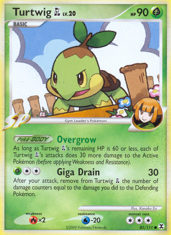 Turtwig GL (85/111) [Platinum: Rising Rivals] | Arkham Games and Comics