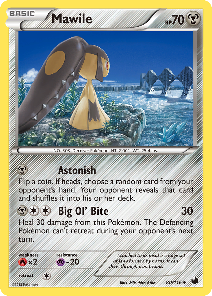 Mawile (80/116) [Black & White: Plasma Freeze] | Arkham Games and Comics