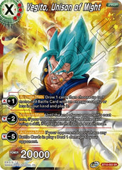 Vegito, Unison of Might [BT10-003] | Arkham Games and Comics