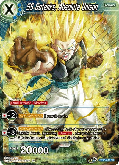 SS Gotenks, Absolute Unison [BT10-033] | Arkham Games and Comics