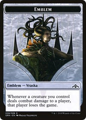 Vraska Emblem // Human Double-sided Token (Challenger 2020) [Unique and Miscellaneous Promos] | Arkham Games and Comics