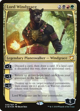 Lord Windgrace [Commander 2018] | Arkham Games and Comics
