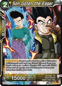 Son Goten the Eager [BT10-102] | Arkham Games and Comics