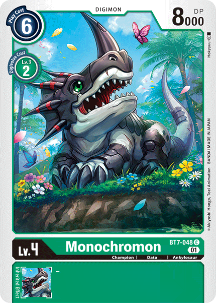 Monochromon [BT7-048] [Next Adventure] | Arkham Games and Comics